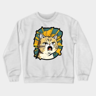 Crazy Cat Lady - Cat Lover Funny Crewneck Sweatshirt